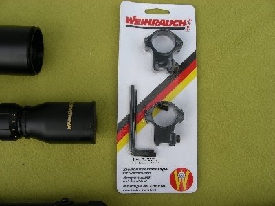 Luftdruckwaffe RUGER 'AIR HAWK Elite`+ ZF Weihrauch 3-9 x 40