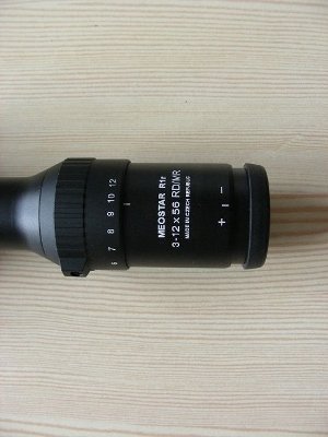 Zielfernrohr MEOSTAR R1 3 - 12 x 56 Ringmontage mit Leuchtabsehen