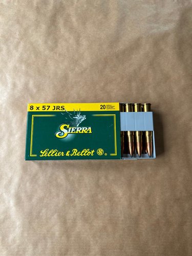 8 x 57 JRS, S&B Sierra Game King Büchsenpatronen 14,26 g